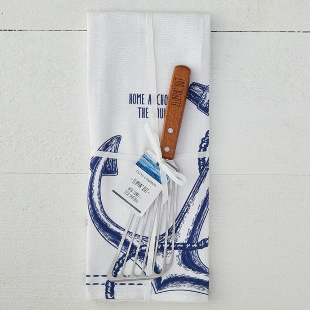 ANCHOR, Kitchen Towel/Spatula Gift Set